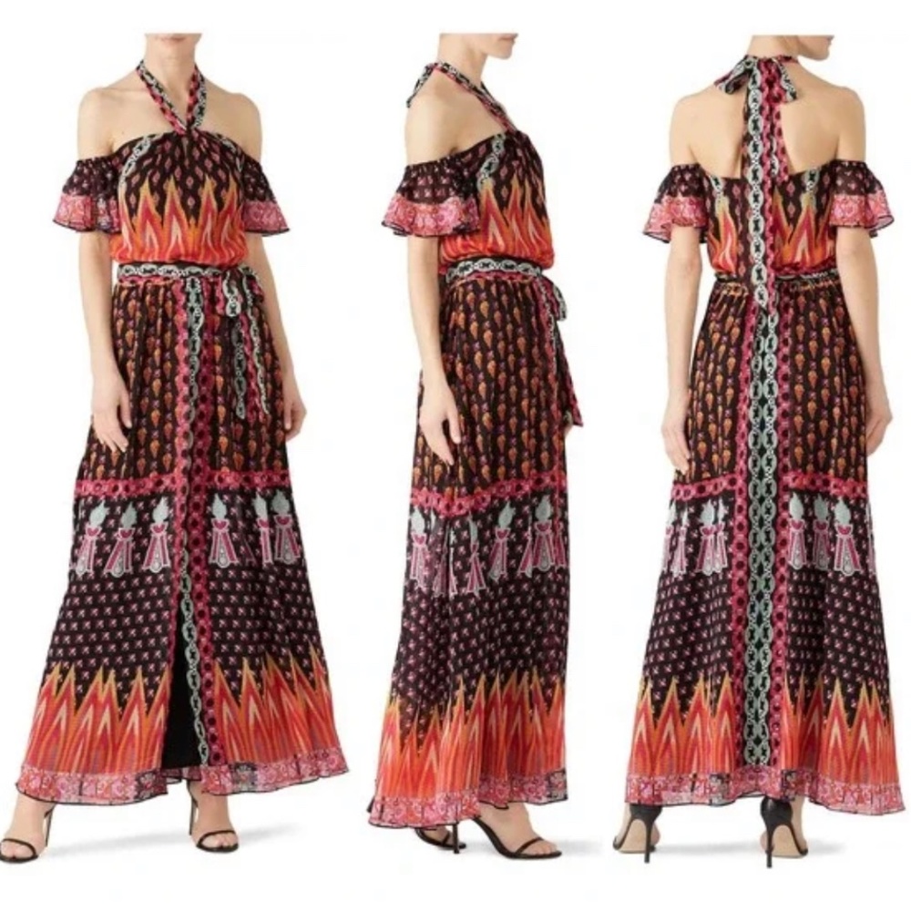 NWT - Temperley London Millais Twist Halter Dress, size 4, Newly Reduced!